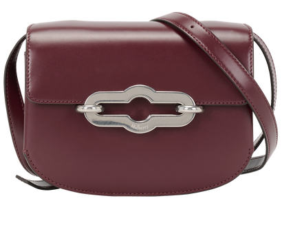 Small Pimlico Satchel, &pound;550, Handbags, Burgundy, Leather, Front view